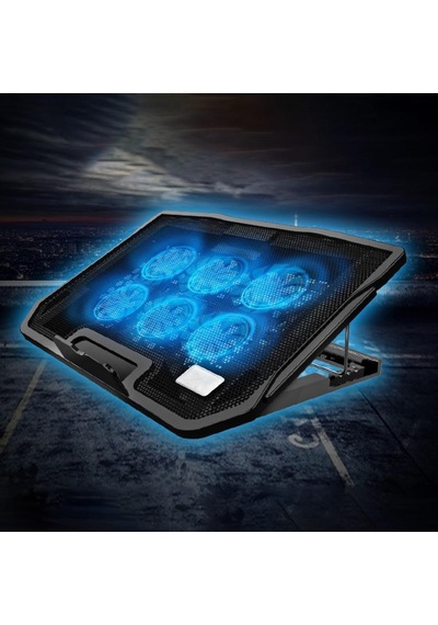 2 Usb 6 Fanlı Sesiz Notebook - Laptop Soğutucusu Oyun Dizüstü