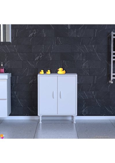 Eliusta Arden 55 Cm Beyaz 2 Bölmeli Banyo Düzenleyici Dolap 1 Raflı Çok Amaçlı Mutfak Dolabı 55x75x32,5 Cm Beyaz Eliusta Arden 55 Cm Beyaz 2 Bölmeli Banyo Düzenleyici Dolap 1 Raflı Çok Amaçlı Mutfak Dolabı 55x75x32,5 Cm Beyaz