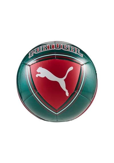 Fpf Culture Ball Unisex Yetişkin Top, Club Red-green Lagoon, 5