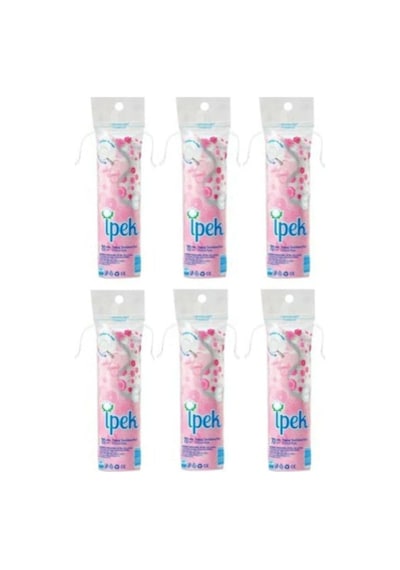 İpek Disk Makyaj Temizleme Pedi 70'li x 6 Paket