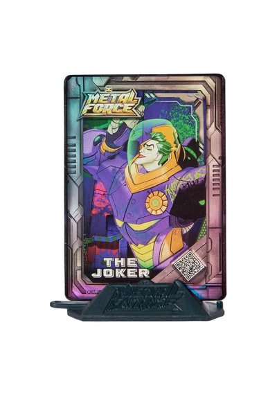 Dc Metal Force Zırhlı Figür Seti - The Joker 10 Cm Figür + 15 Cm Zırh Diğer
