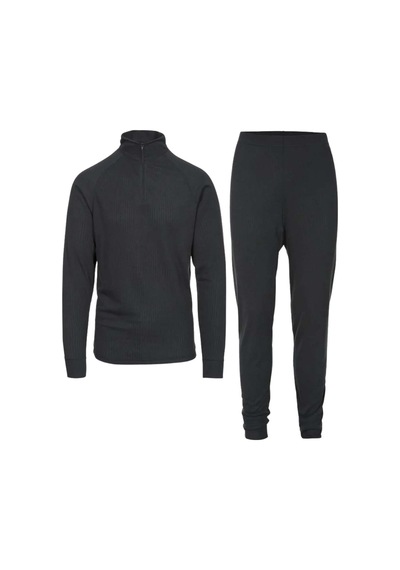 Trespass Trespass Unite360 - Adults Base Layer Set Unisex Siyah Içlik Set Blx Siyah