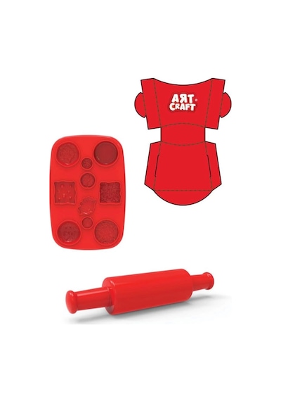 Mey İthalat 03573 Hamburger Set Oyun Hamuru 150 Gr. Pembe