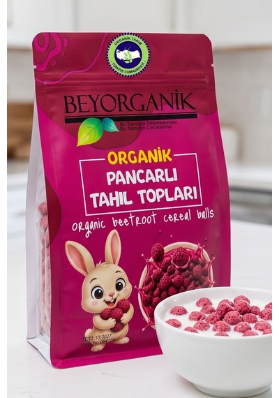 Organik Pancarlı Tahıl Topları 150gr 150 G