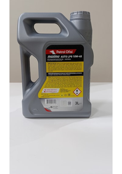 Petrol Ofisi Auto Lpg 10W-40 Motor Yağı 3 L