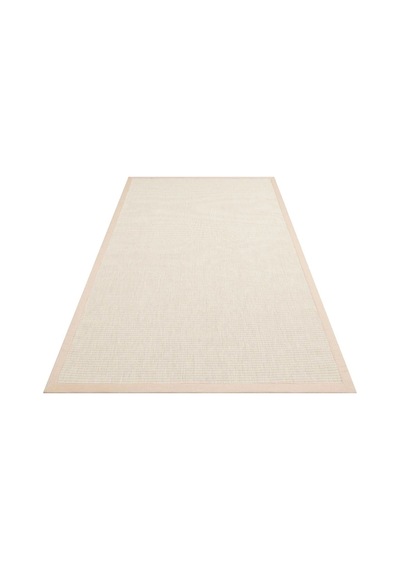 Eko Halı Ventura Vnt 2706 Cream Bordür Bej Sisal Görünümlü İç Ve Dış Mekan Uyumlu Hav Vermeyen Moder