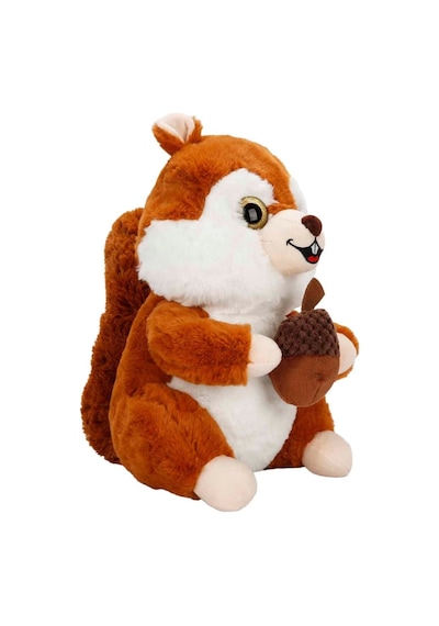 30 Cm Boyunda Yumuşak Dokulu Sevimli Peluş Sincap