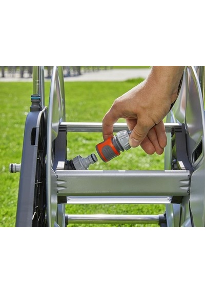 Gardena 18542-20 Aquaroll Metal Hortum Arabası 1/2''
