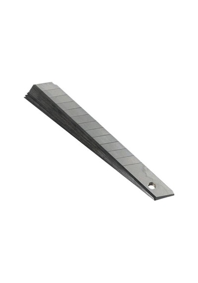 İzeltaş 14000005089 Pro Maket Bıçağı Dar Yedek Bıçak 9 Mm 10'lu , İzeltaş.14000005089