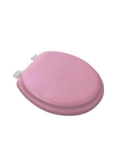 Pembe Yumuşak Klozet Kapak Büyük Puf 42x41 Cm 5047 Gold