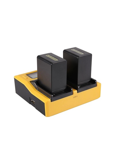 Patona 7557 Sony Np-fp50 Np-fh50 Fv70 Fv100 Piller İçin Çiftli Şarj Cihazı