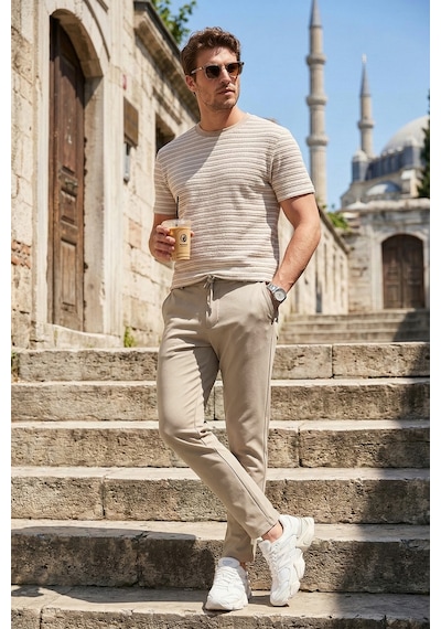 Buratti Erkek Pantolon 6843654 Vizon VİZON