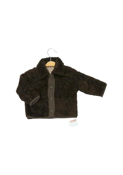 Çikoby Erkek Bebek Peluş Mont-13601 Kahverengi