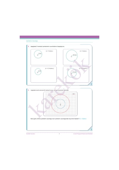 Karekök Müfredat 6. Sınıf Progresif Matematik Modülleri