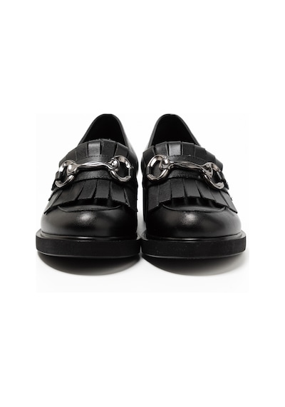 Vernice Nero Oxford Klasik Kadın 844859ds Donna Serena 4859 Vernıce Nero Siyah