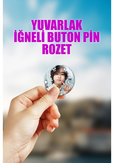 Han Stray Kids Kpop Çanta Süsü Rozet İğneli Buton Rozet Seti 1 Adet Tekli