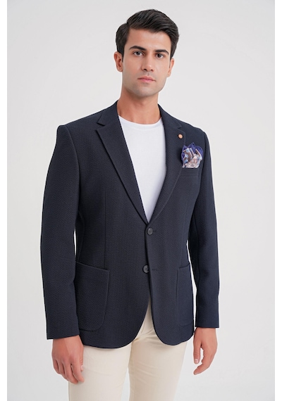 Efor C 694 Ceket Slim Lacivert Casual Lacivert