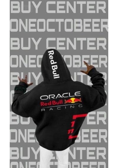 Buy Center Siyah Relax Fit Unisex Red Bull Baskılı Günlük Kapüşonlu Hoodie Sweatshirt SIYAH Buy Center Siyah Relax Fit Unisex Red Bull Baskılı Günlük Kapüşonlu Hoodie Sweatshirt SIYAH