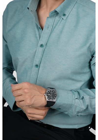 Mint Yeşili Yaka Düğmeli Premium Şamre Slimfit Erkek Gömlek Mint Yeşili Mint Yeşili Yaka Düğmeli Premium Şamre Slimfit Erkek Gömlek Mint Yeşili
