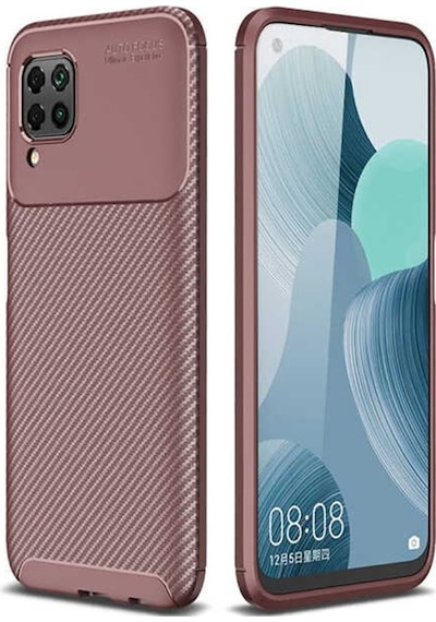 Huawei P40 Lite Kilif Karbon Silikon Case 389836695
