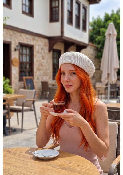 Zeora Home Kadın Örgü Bere Yazlık Hasır Bere Jüt Görünümlü El Yapımı Şık Günlük Kullanım Bohem Stil Şapka Fransız Bere Beyaz Beyaz Zeora Home Kadın Örgü Bere Yazlık Hasır Bere Jüt Görünümlü El Yapımı Şık Günlük Kullanım Bohem Stil Şapka Fransız Bere Beyaz Beyaz