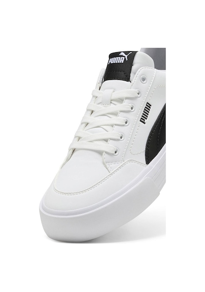 Puma Court Classic Vulc Fs Sl Beyaz Erkek Sneaker Beyaz-sıyah