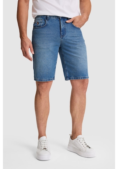 U.S. Polo Assn. U.s. Polo Assn. Erkek Yeşil Şort Jean 50321445-dn0030 Green