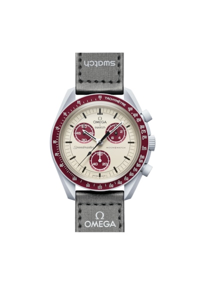 Swatch Omega Moonswatch Mission To Pluto So33m101 Gri