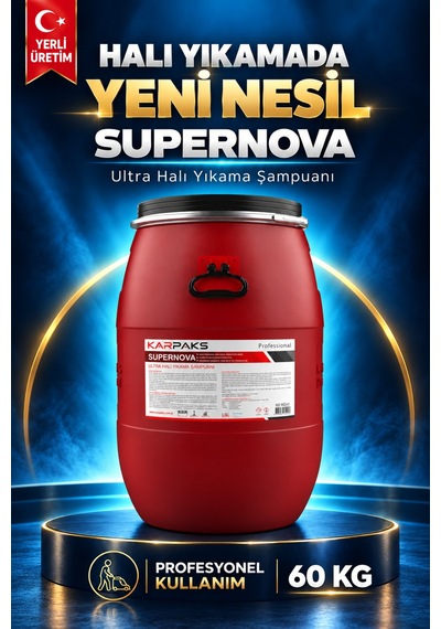 Supernova Halı Yıkama Şampuanı 60kg Tekli