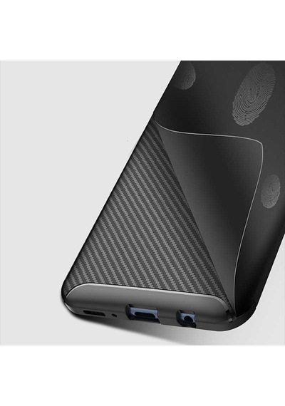 Galaxy M30 Kılıf Zore Negro Silikon Kapak Lacivert