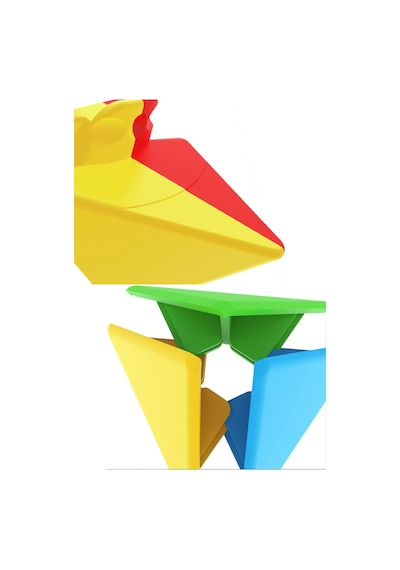 Moyu Pyramid V2 Cube - Stickersız Akıl Zeka Rübik Küp