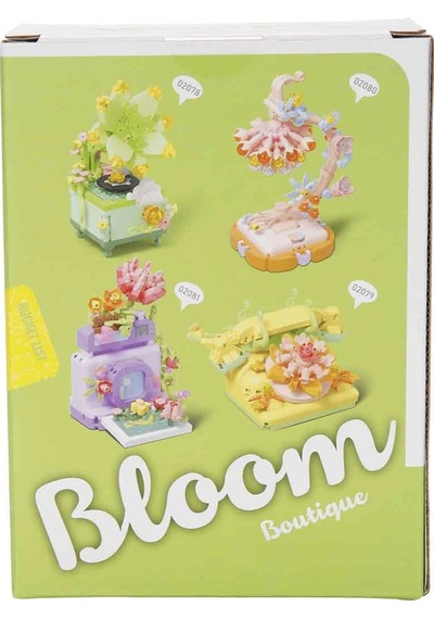 Koco Bloom Boutique Antika Telefon Yapım Seti 336 Parça Dekoratif Blok Model