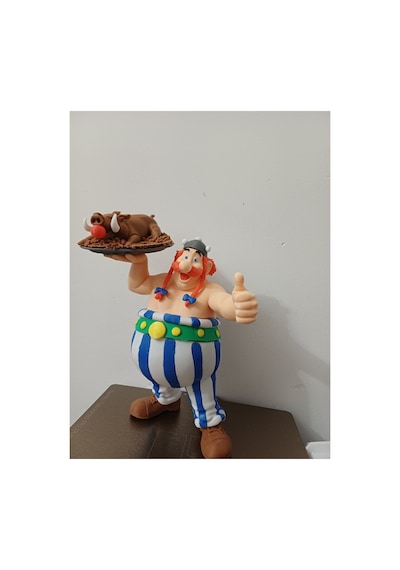 Obelix 2 Figür 20cm-3d Baskı-kolleksiyonluk Biblo