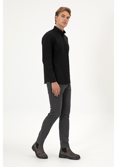 U.S. Polo Assn. U.s. Polo Assn. Erkek Siyah Gömlek Basic 50324708-vr046