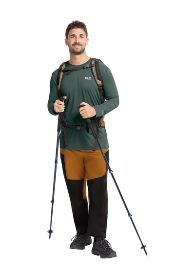Jack Wolfskin Jack Wolfskın Prelıght Suncool Ls M E0271 Yeşil