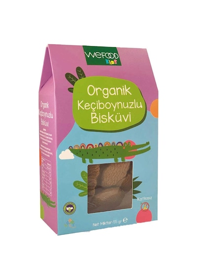 Wefood Kids Organik Keçiboynuzlu Bisküvi 55 Gr