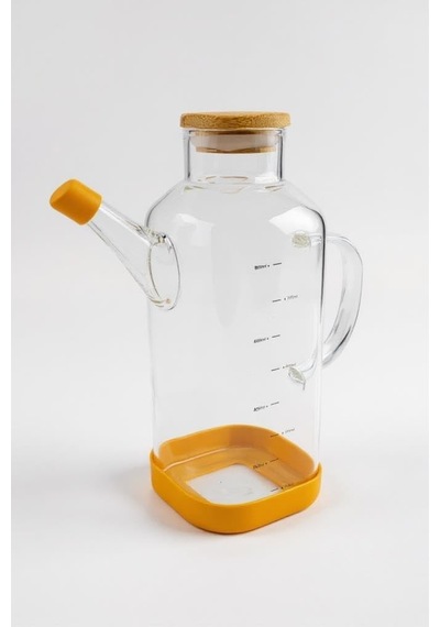 Bambum Petto - Bambu Kapaklı Yağdanlık 800ml Çok Renkli