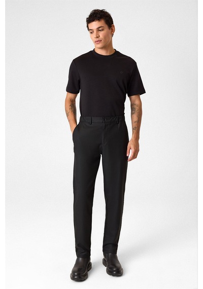 Back And Bond Siyah Comfort Fit Siyah Pantolon Çok Renkli