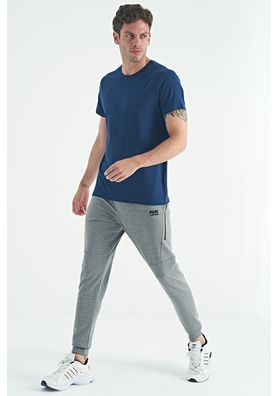 Air Jones Tommy Life Calvin İndigo Basic Erkek T-shirt - 88245 Indıgo Air Jones Tommy Life Calvin İndigo Basic Erkek T-shirt - 88245 Indıgo