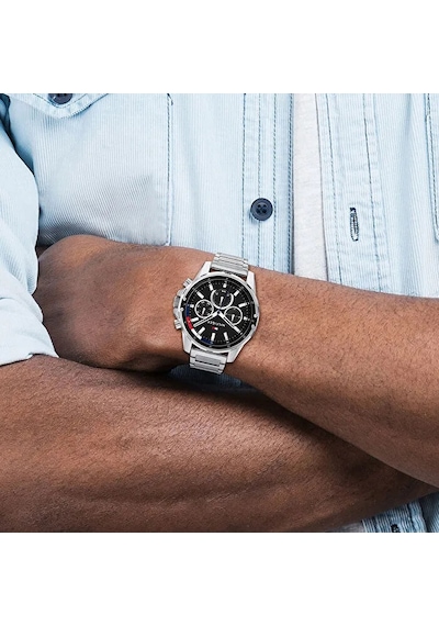 Tommy Hılfıger TH1791936 45 mm Çelik Gri Erkek Kol Saati