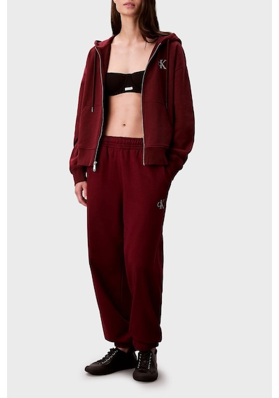 Calvin Klein Bayan Pantolon Lv047b235g Wcv Bordo Bordo