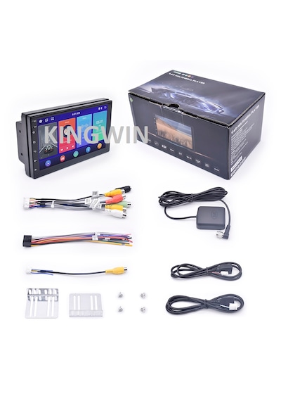 7 İnç Double Din 2 Din Android Carplay 4 Gb Ram 64 Gb Hafıza Multimedya Arka Kamera  7"