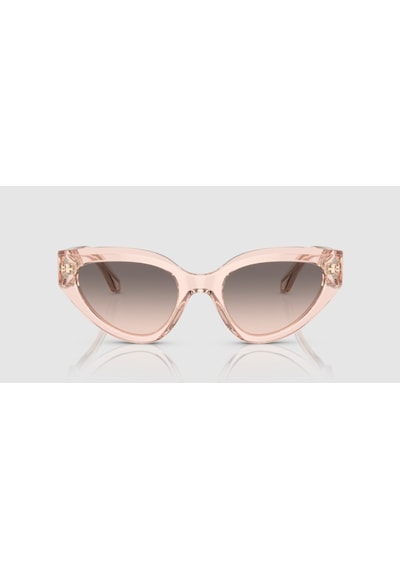 Bvlgari 0bv8256 54703b 53 Kadın Güneş Gözlüğü Altın - Beyaz