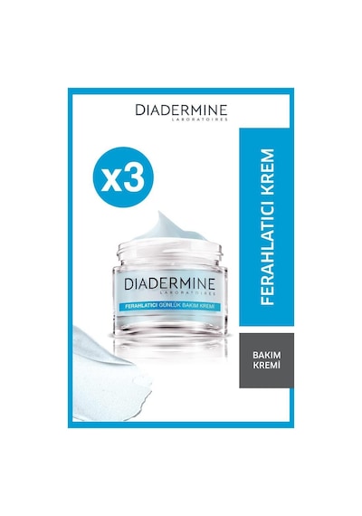 Diadermine Ferahlatıcı Günlük Bakım Kremi 3 x 50 ML