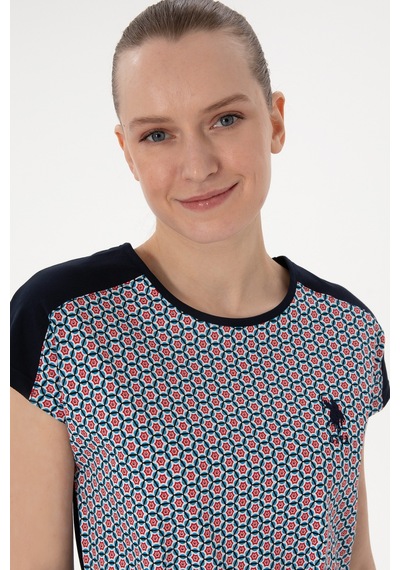 U.S. Polo Assn. Kadın Lacivert Gecelik 50312838-VR033
