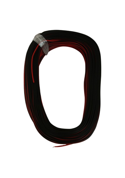 2 Pin Jst Elektrik Kablosu 2'li Şerit Led Kablo 2x0,22mm Kalaylı %100 Bakır Kordon Kablo 100m