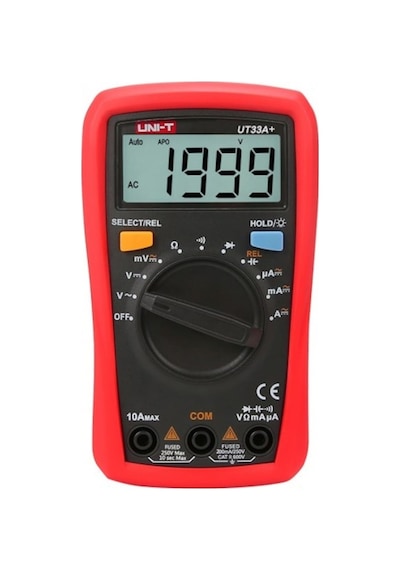 Unit Ut33a+ 600v Dijital Multimetre N11.3743