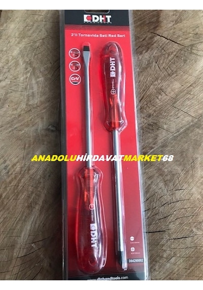 Dht Ph2*260 Uzun Yıldız Tornavida Uzun Düz Tornavida 6,5*260Mm