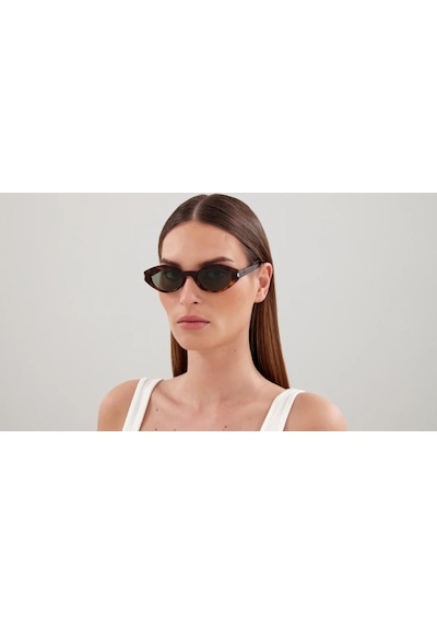 Saint Laurent Sl 567 002 51 20 140 Gu036902 Güneş Gözlüğü Kahverengi
