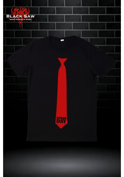 Noıssey Green Day Redtie Punk Kodsiyahsaw Siyah